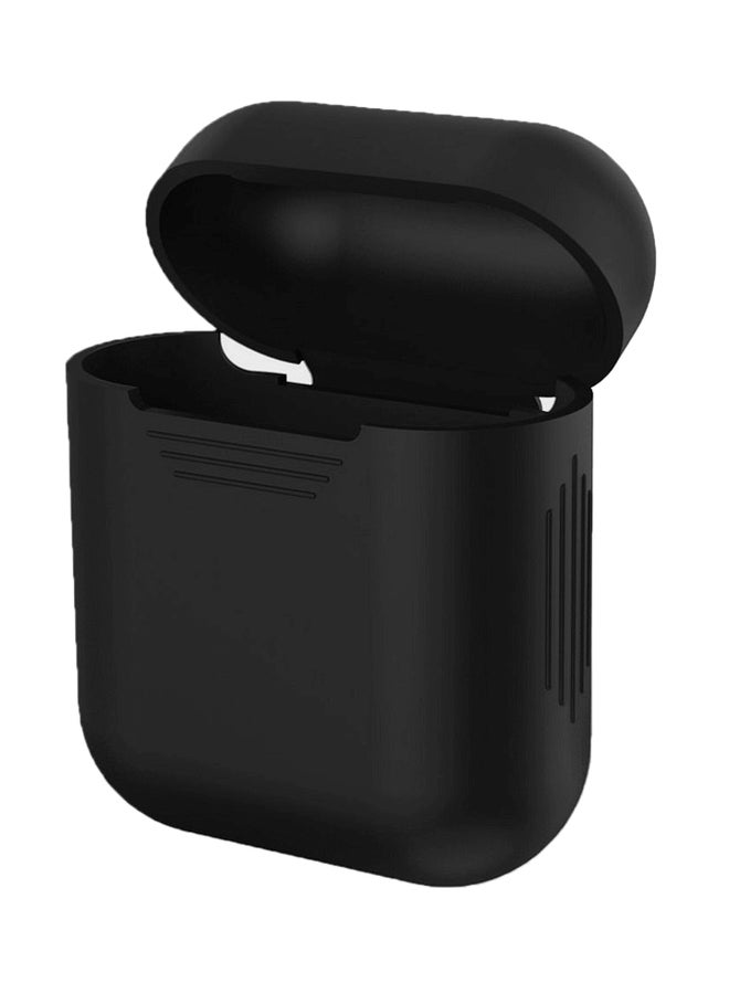Generic - Charging Case For Apple AirPods Black - Image 1