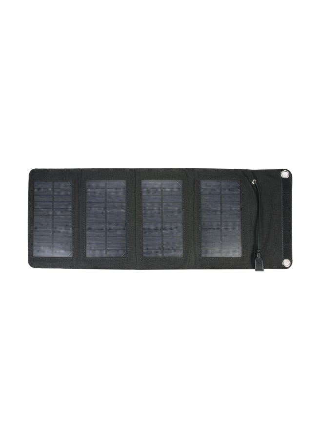 Generic Portable Solar Panel USB Charger Black 20x13x3centimeter  - Image 4