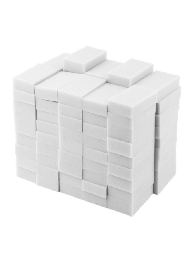 شاربدو ممحاة بملمس إسفنجي رائع للتنظيف من 100 قطعة أبيض 50*26*12سم - Image 2