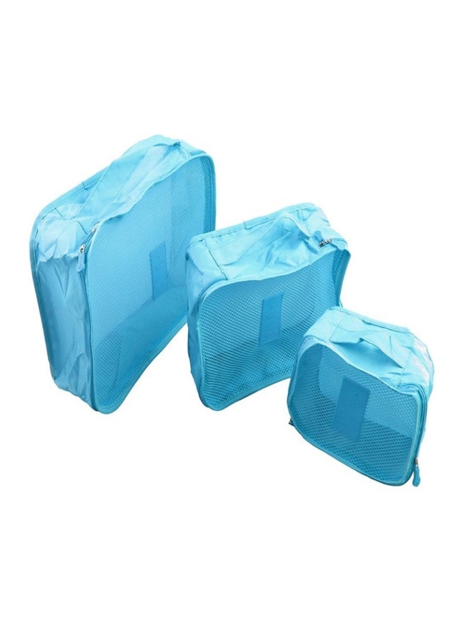 Sharpdo 6-Piece Storage Organizer Set Blue  - Image 4
