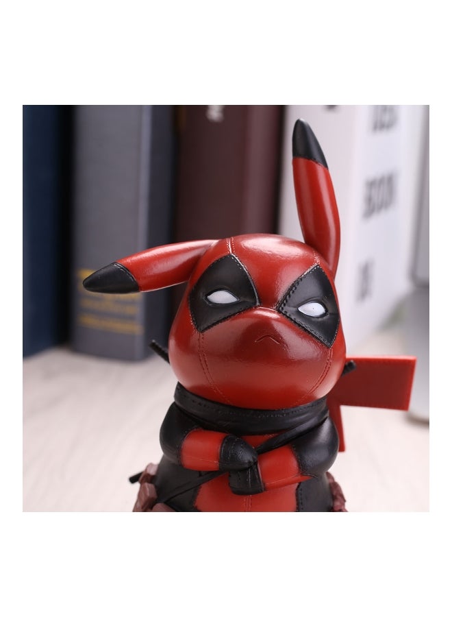 Pikachu Deadpool Cosplay PVC Action Figure Toy 13.5cm - Image 3