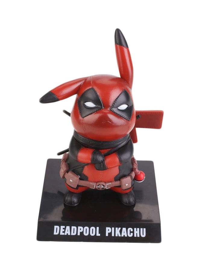 Pikachu Deadpool Cosplay PVC Action Figure Toy 13.5cm - Image 1