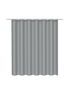 Waterproof Printed Shower Curtain Grey 72x72inch - v1555941621/N23893115A_1