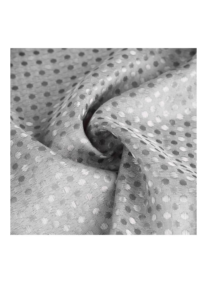 Htovila Waterproof Shower Curtain Grey 72x72inch - Image 3