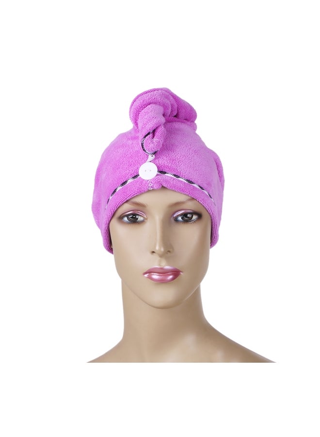 Htovila 2-Piece Shower Wrap Set Blue/Pink 70x25cm - Image 3