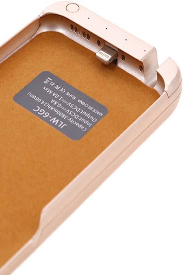External Battery Case/Pack For iPhone 6 Gold - Image 5