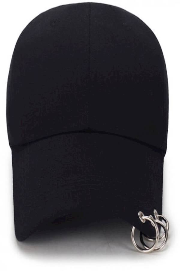 Snapback Baseball Cap Black  - Image 2