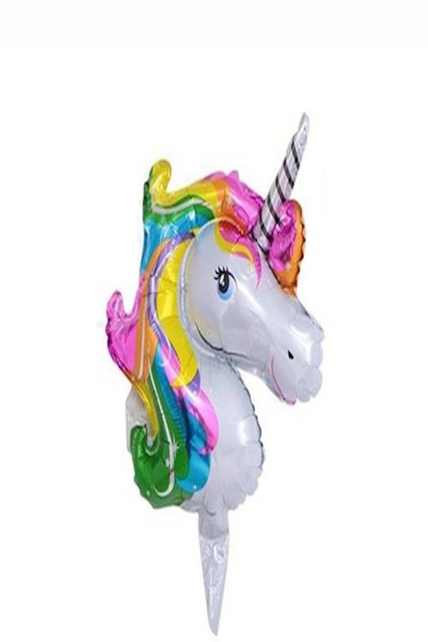 2-Piece Minnie Unicorn Foil Balloon Set - Image 1