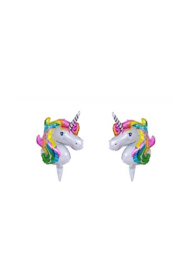 2-Piece Minnie Unicorn Foil Balloon Set - Image 2