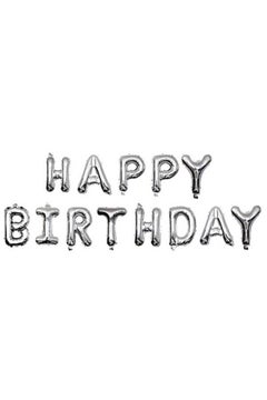 16 Inch Letters Birthday Party Balloons Set Happy Birthday Party Decor 16inch