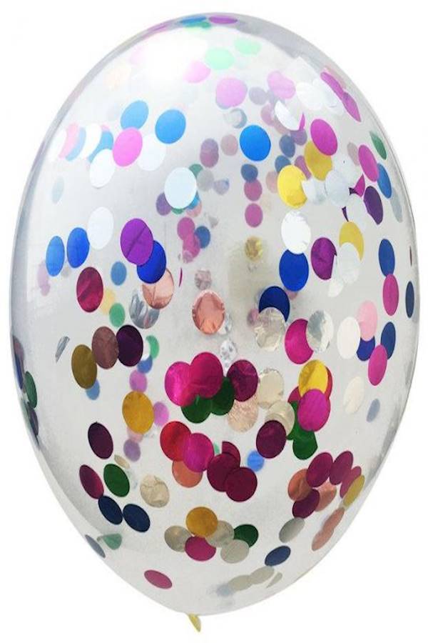 25Piece 12Inch Confetti Balloons Latex Balloon For Wedding Decoration Happy Birthday Baby Shower Party Supplies 12inch - Image 4