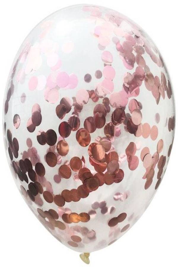 25Piece 12Inch Confetti Balloons Latex Balloon For Wedding Decoration Happy Birthday Baby Shower Party Supplies 12inch - Image 2