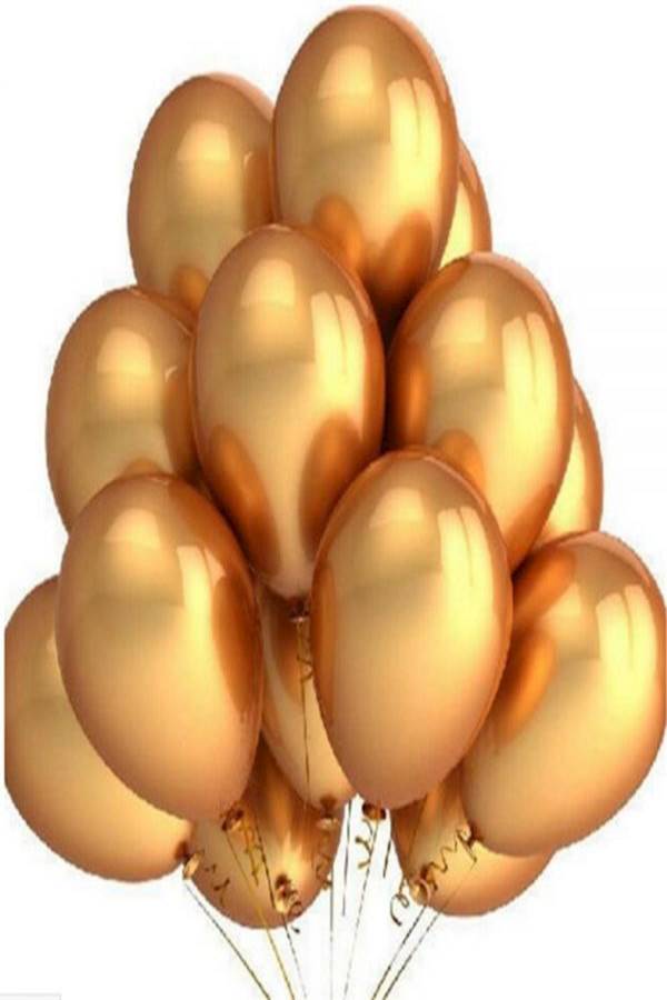 Salux - 50-Piece Latex Decorative Party Balloon Set 12inch - Image 1