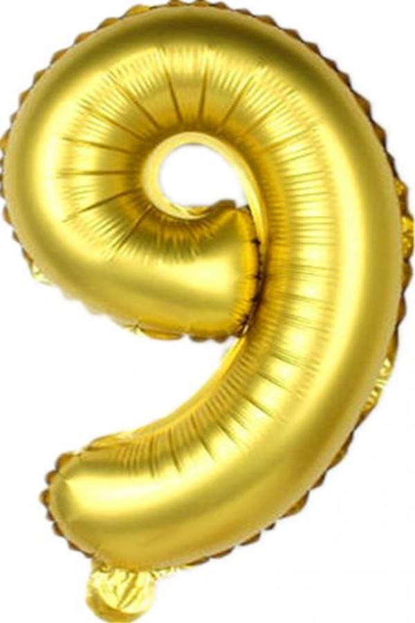 Number 9 Decorative Party Balloon 