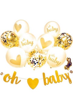 Generic 24-Piece Baby Shower Decoration Kit 