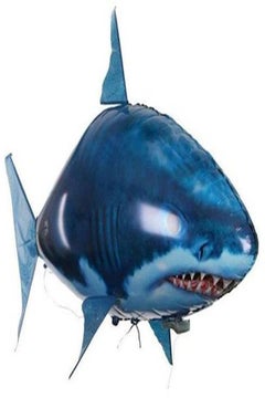 Remote Control Inflatable Flying Shark Toy Balloon