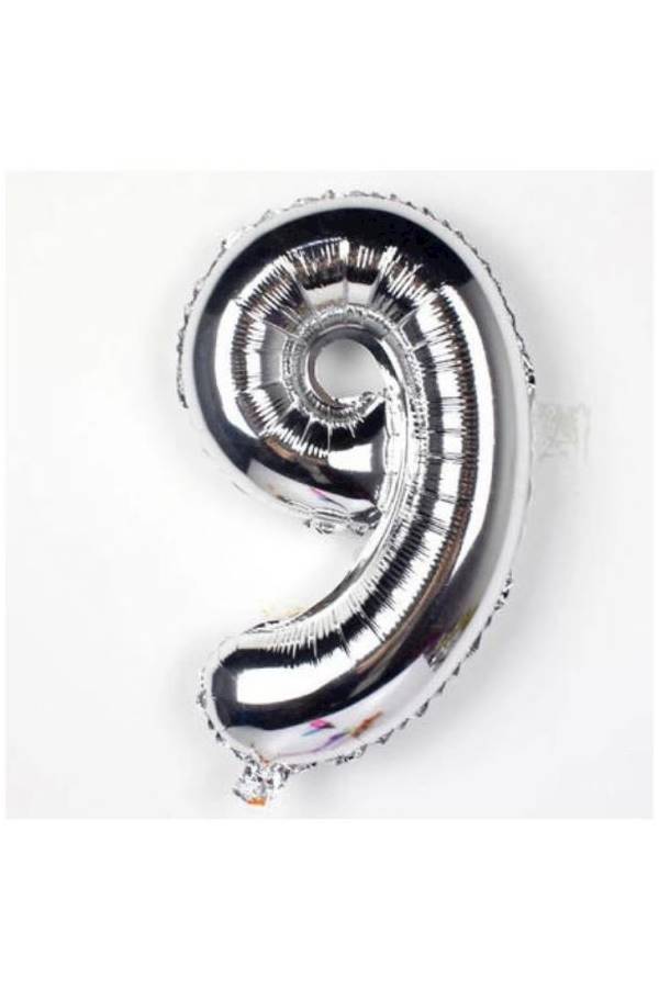 Number Nine Decorative Party Balloon 