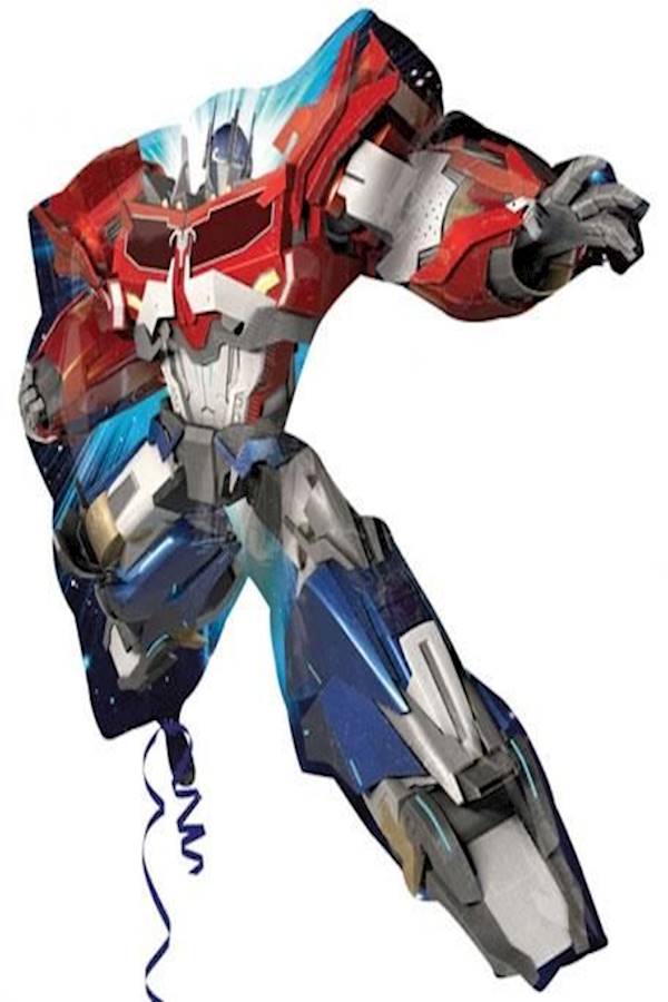بالون من القصدير بتصميم مستوحى من فيلم 'Transformers' Medium
