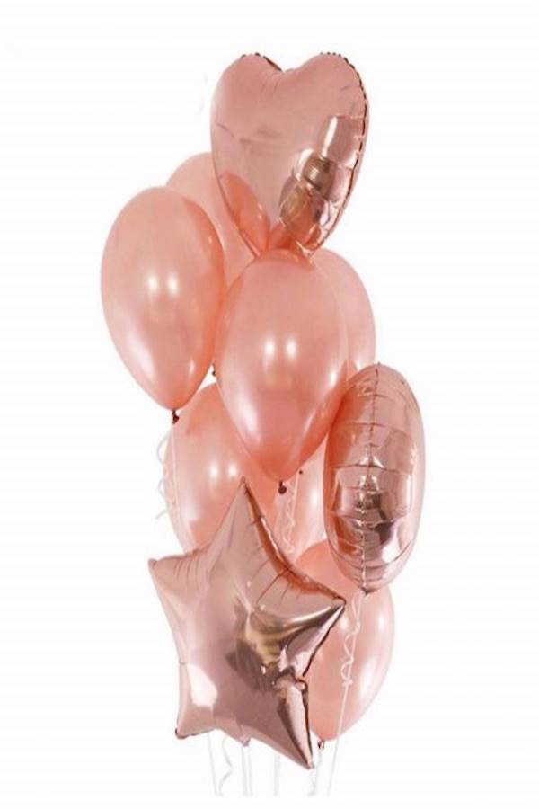 14- Piece Happy Birthday Decorative Balloon Set Medium