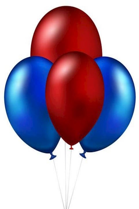 50-Piece Decorative Party Balloon Set
