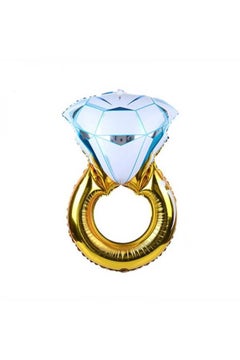 Generic Diamond Ring Pattern Decorative Party Balloon  - Image 1