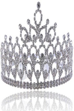 Wedding Tiara Rhinestone Decor Bride Crown