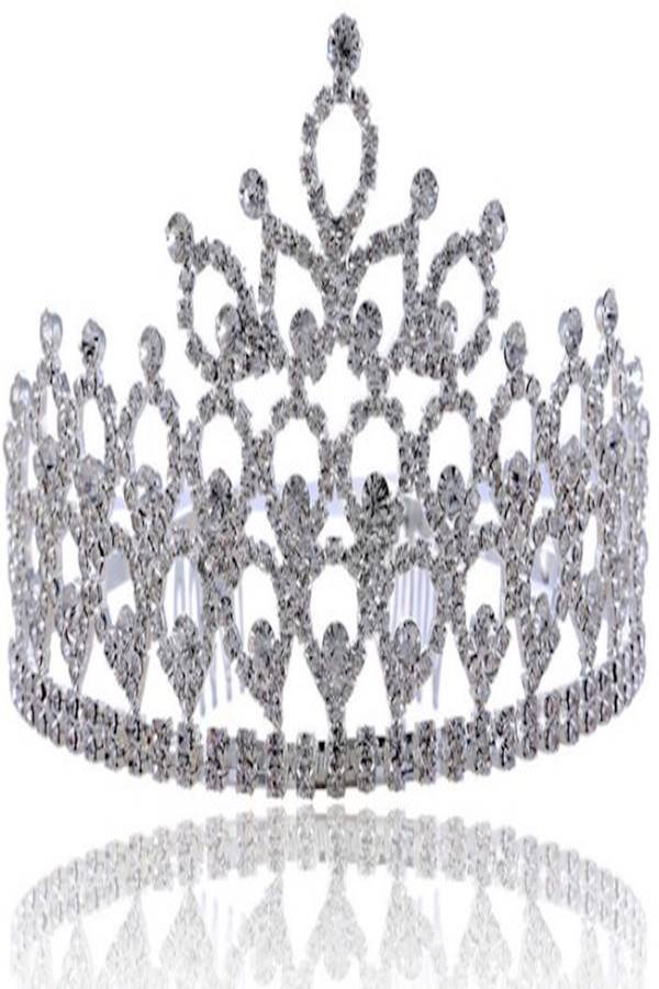 Generic - Wedding Tiara Rhinestone Decor Bride Crown - Image 1
