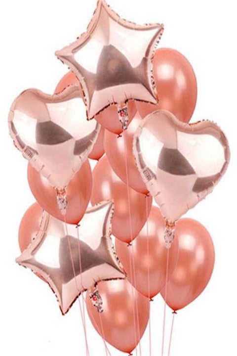 10-Piece Inflatable Decorative Balloons With Balloon Pump