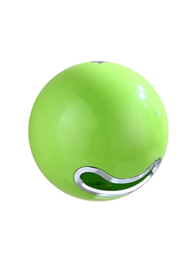Water Resistant Tissue Dispenser Green 18x18x18cm