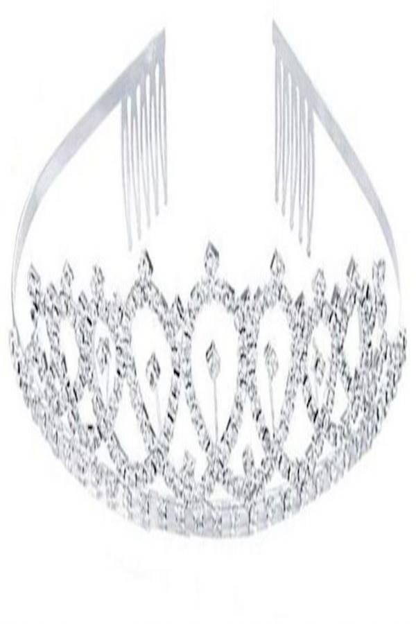 ماركة غير محددة - طقم طرحة العروس وإكسسوارات حفلات الزفاف من 20 قطعة مزينة بطبعة عبارة 'Bride to Be' - Image 1