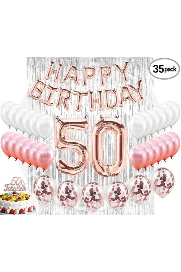 Generic - 50th Birthday Decorations Set - Image 1