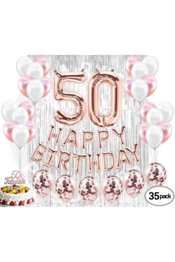 Generic - 50th Birthday Decorations Set - Image 1