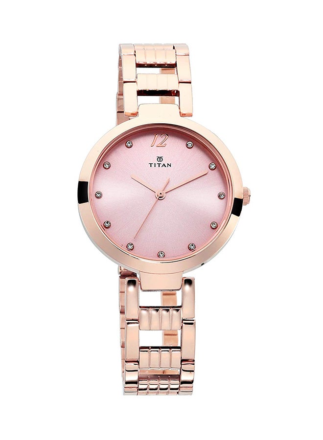 TITAN Women's Analog Metal Watch 2480Wm03  - Image 1
