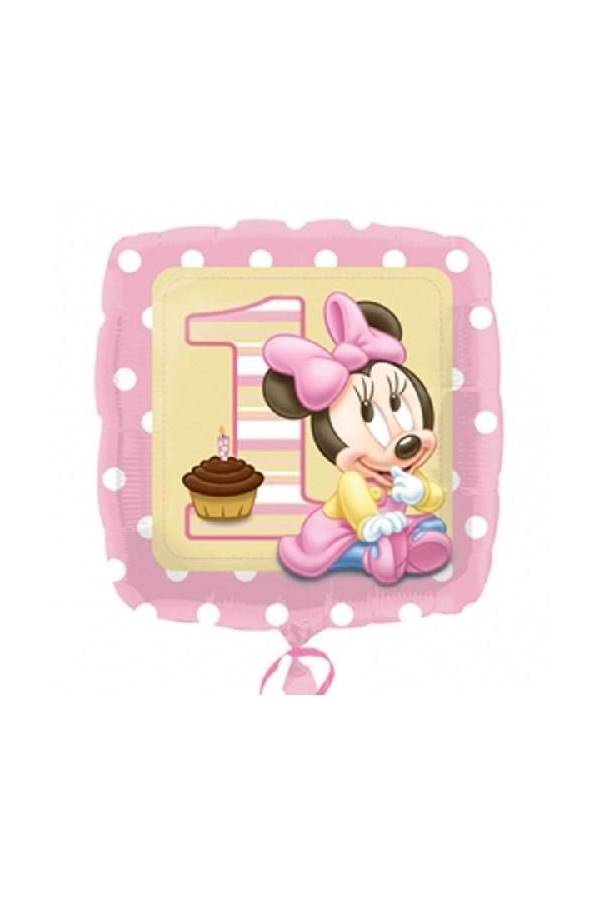 Minnie Mouse Happy Birthday Square Shaped Balloon 22inch