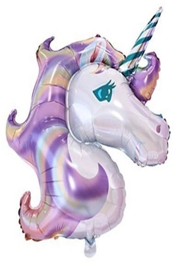 Aluminum Foil Unicorn Party Balloon - Image 1