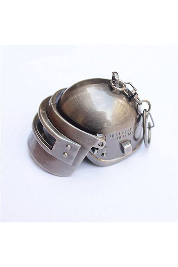 PUBG Battleground Helmet Key Chain Grey - Image 2