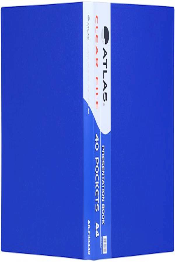 ATLAS - Atlas File Presentation Book A4 - 40 Pockets - Atcl009 - Image 1