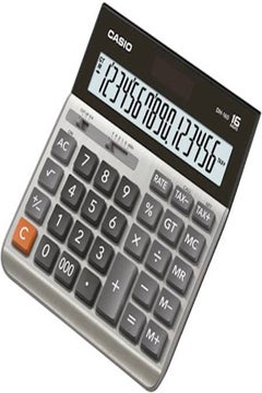 CASIO Wide H Series 16-Digit Desktop Type Calculator Black/grey/orange  - Image 2