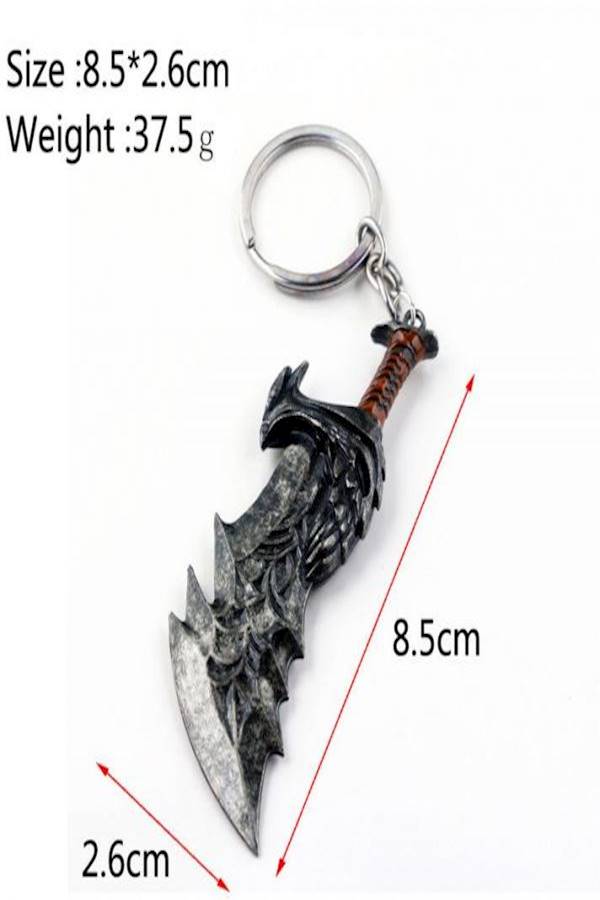 Generic - Kratos's Sword Key Chain Black/Brown - Image 1