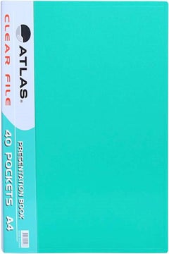 ATLAS Atlas File Presentation Book A4 - 40 Pockets - Atcl008  - Image 1