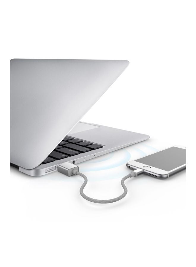 dodocool - Lightning To USB-A 2.0 Cable With Micro SD Card Slot Grey - Image 1