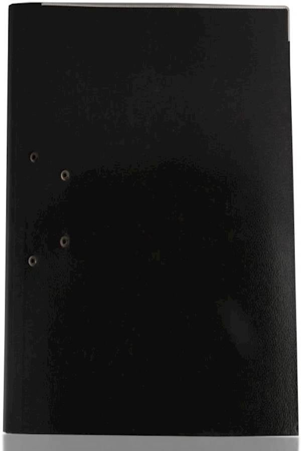 ATLAS - Lever Arch File Folder Black/Silver - Image 1