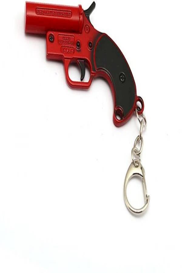 Generic - PUBG Gun Key Chain Red/Black - Image 1