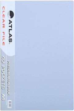 ATLAS Atlas File Presentation Book A4  40 Pockets  Atcl010  - Image 1