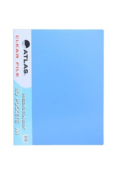 ATLAS Atlas File Presentation Book A4  40 Pockets  Atcl012  - Image 2
