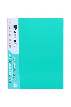 ATLAS Atlas File Presentation Book A4  40 Pockets  Atcl012  - Image 4