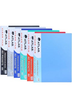 ATLAS Atlas File Presentation Book A4  40 Pockets  Atcl012  - Image 1