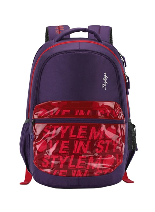 Skybags Figo Casual Backpack - 32 Liter, 46 cm Purple - Image 1