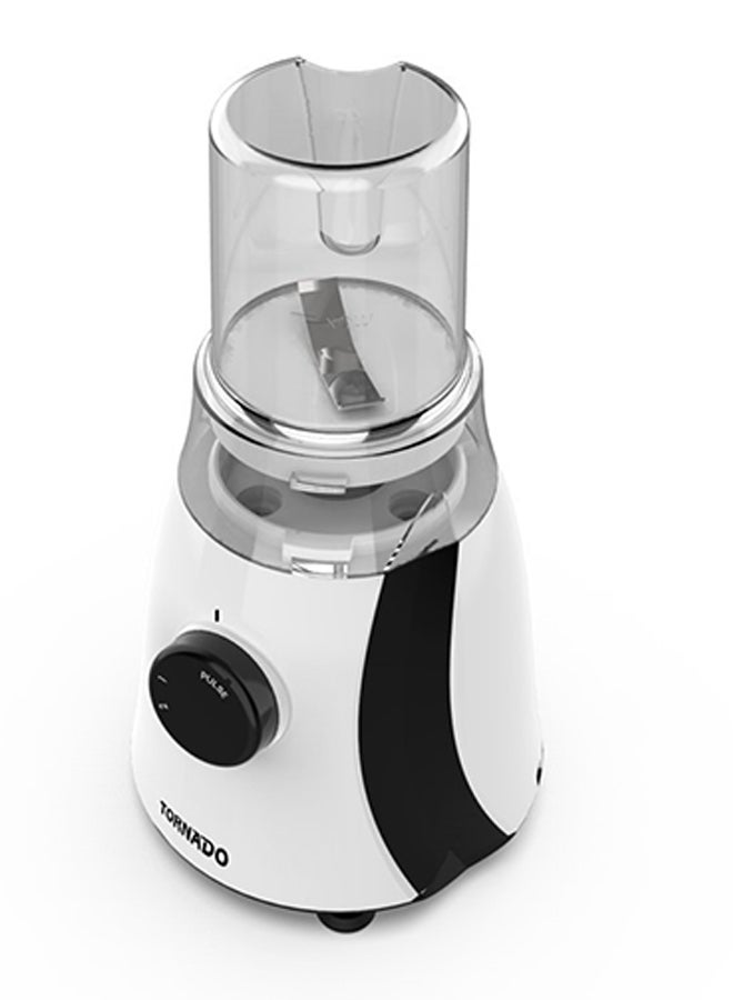 TORNADO Electric Countertop Blender 600W 1.5 L 600 W TB-600-2 White/BlackWhite/Black/Clear - Image 3