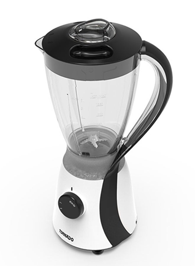 TORNADO Electric Countertop Blender 600W 1.5 L 600 W TB-600-2 White/BlackWhite/Black/Clear - Image 4